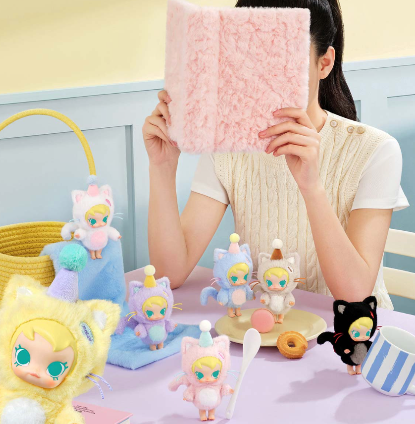 Baby Molly Pocket Friends  Plush Blind Box Series Pendant by POP MART