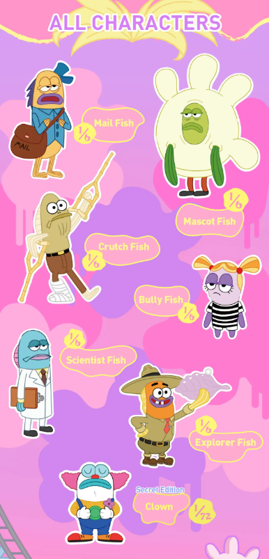 Residents of Bikini Bottom-Whimsical Blind Box Series 2 Plush by POP MART