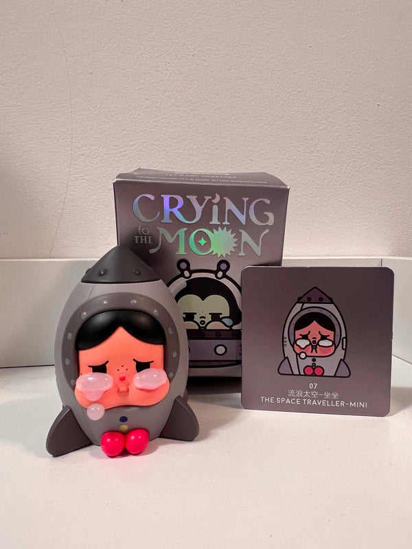 The Space Traveller Mini - CRYBABY Crying to the Moon Sitting Series - POP MART