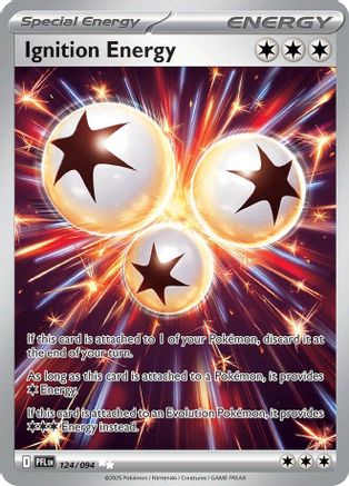 Ignition Energy (124) - ME02 Phantasmal Flames Holofoil