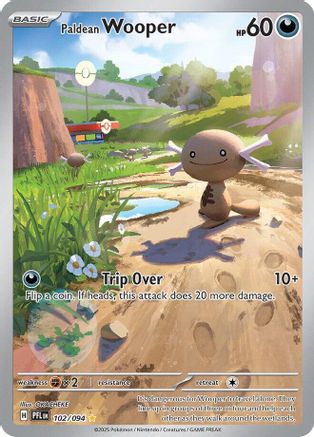 Paldean Wooper (102) - ME02 Phantasmal Flames Holofoil