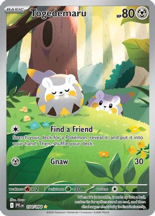 Togedemaru (104/094) - ME02 Phantasmal Flames Holofoil