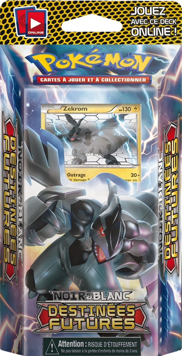 Theme Deck Vortex Voltaïque Noir & Blanc FRENCH
