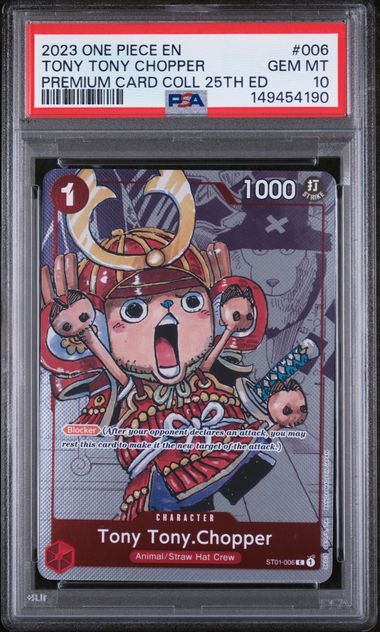 PSA 10 TONY TONY CHOPPER