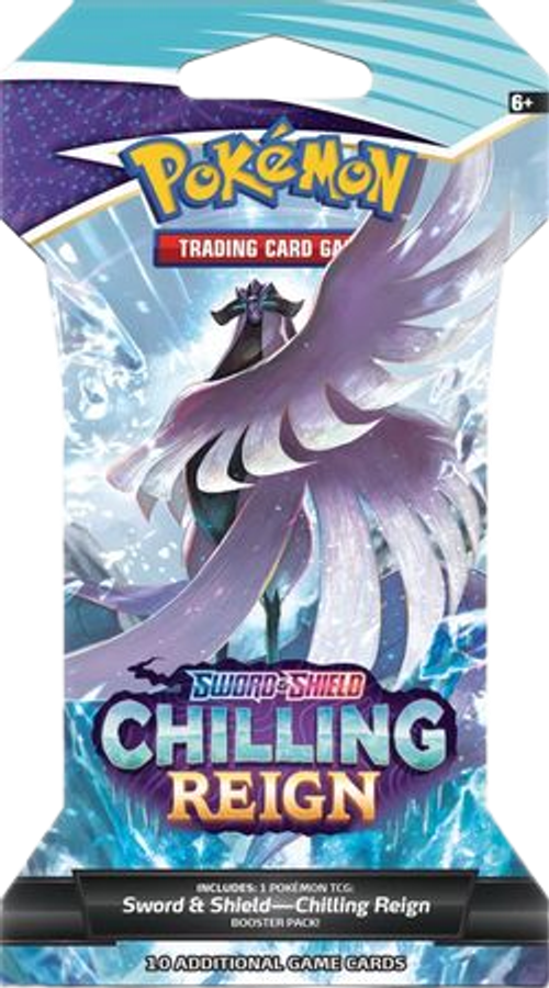 Chilling Reign Sleeved Booster Pack – Galarian Articuno Pokémon TCG