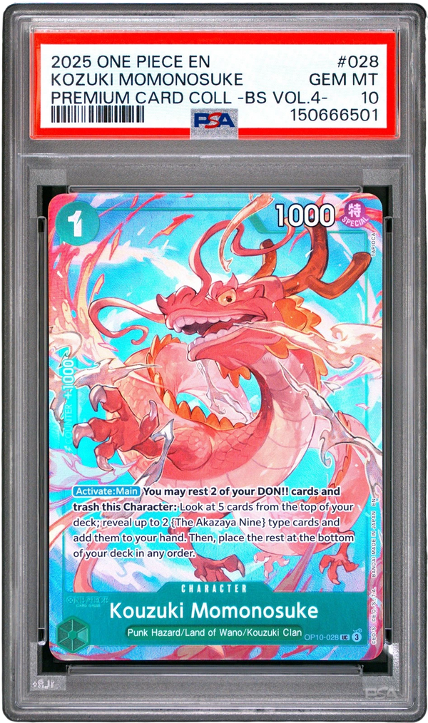 PSA 10 KOZUKI MOMONOSUKE BEST SELECTION VOL.4