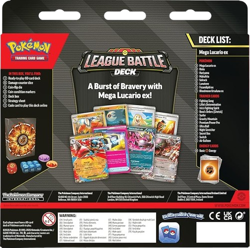 Mega Lucario ex League Battle Deck