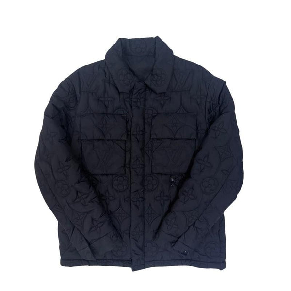 Louis Vuitton Padded Light Blouson Navy - Lightly Pre-Owned Size XL