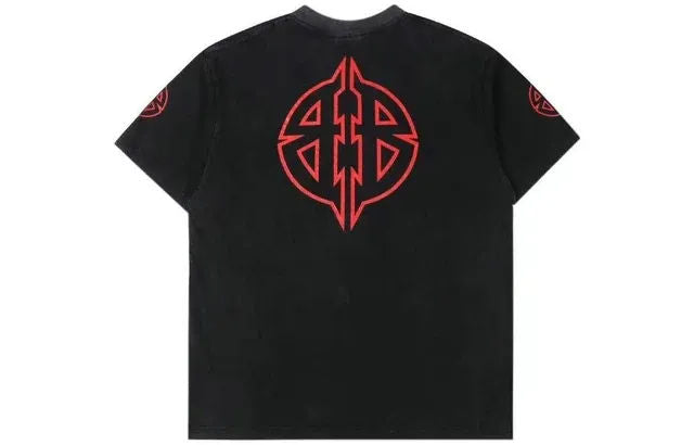 Balenciaga Metal BB Stencil T-shirt Black