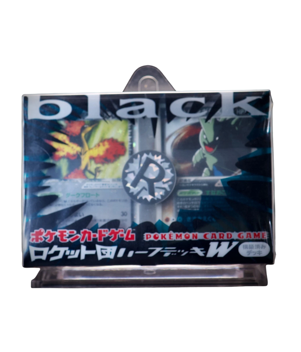 Preconstructed Team Rocket Black Half Deck Factory Sealed Japanese