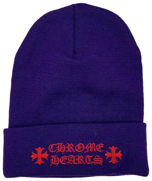 Chrome Hearts Watch Cap Beanie Purple/Red