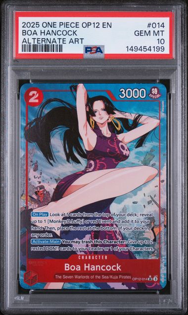 PSA 10 BOA HANCOCK