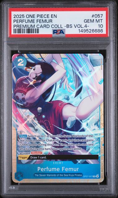 PSA 10 PERFUME FEMUR PREMIUM CARD COLLECTION -BEST SELECTION VOL.4