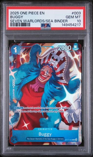 PSA 10 BUGGY
