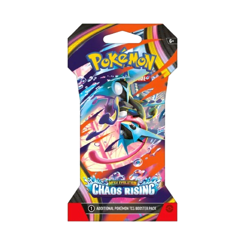 Chaos Rising Sleeved Booster Pack – Protected Cards for Easy Play