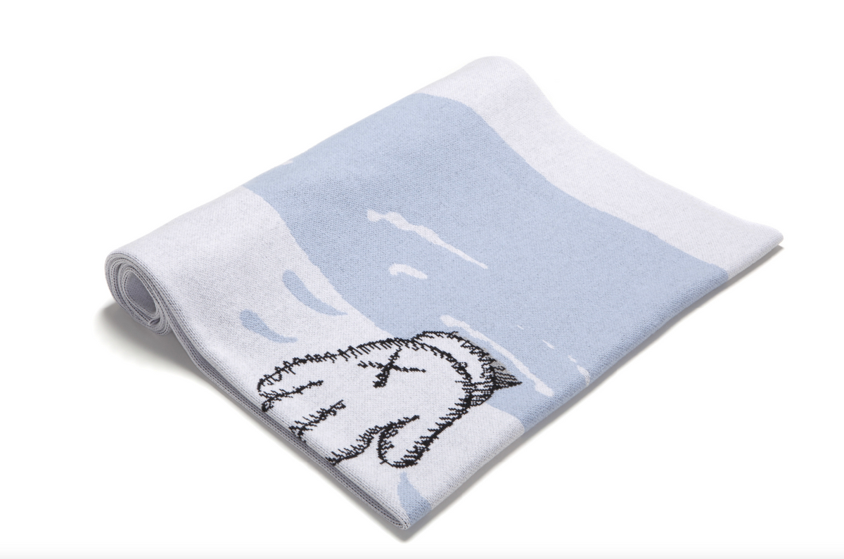 Cashmere Blanket, 2019 (Blue)