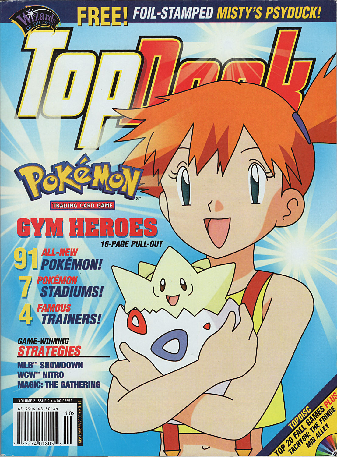 Top Deck Gym Heroes (Vol.2 Issue 9) Sealed Magazine