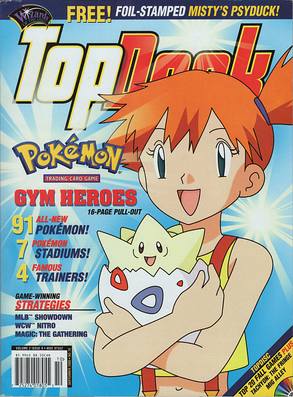 Top Deck Gym Heroes (Vol.2 Issue 9) Sealed Magazine