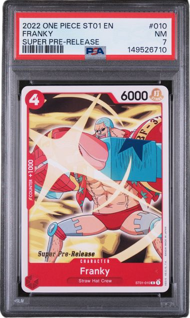 PSA 7 FRANKY SUPER PRE-RELEASE