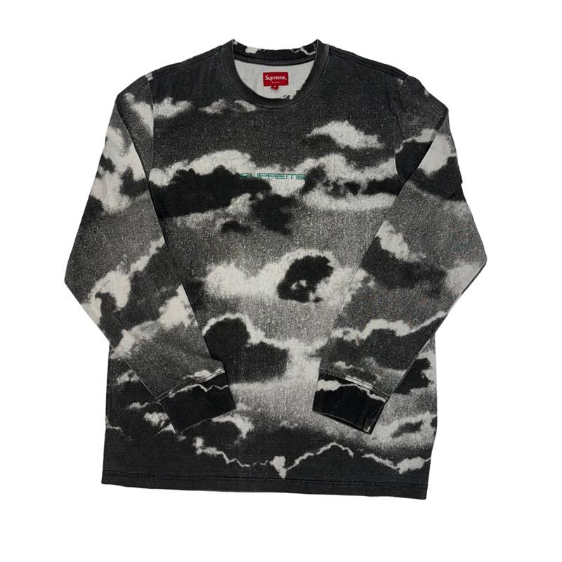 Supreme Clouds L/S White - Pre-Owned Size M