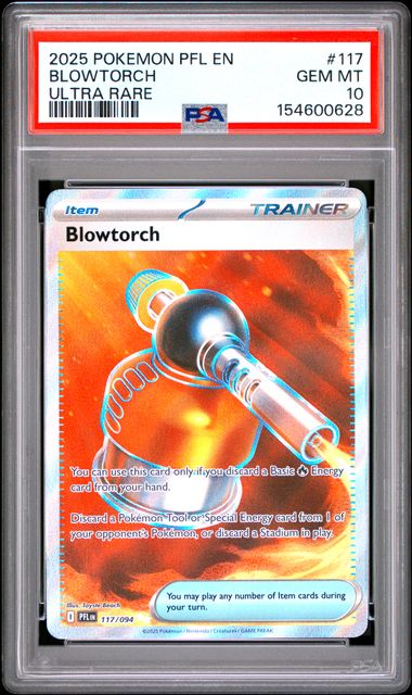 PSA 10 BLOWTORCH PHANTASMAL FLAMES