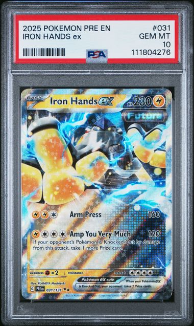 PSA 10 IRON HANDS ex