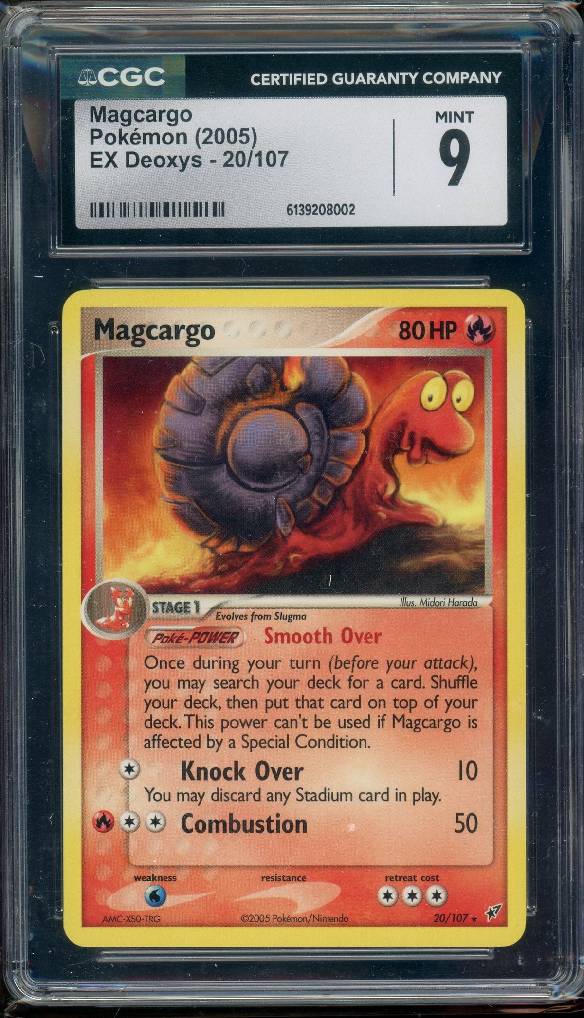 CGC 9 MAGCARGO EX DEOXYS