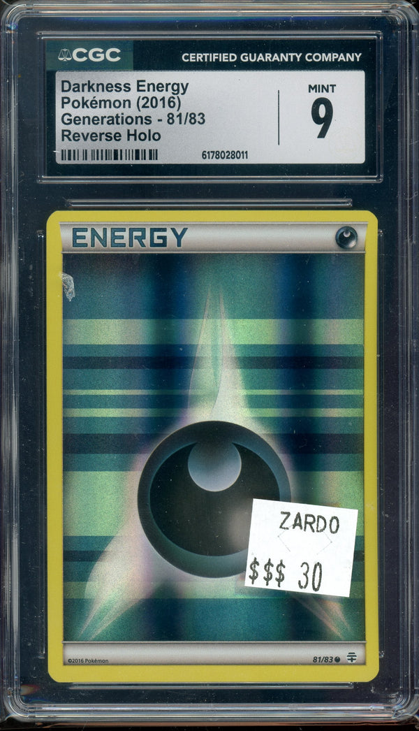 CGC 9 DARKNESS ENERGY REVERSE