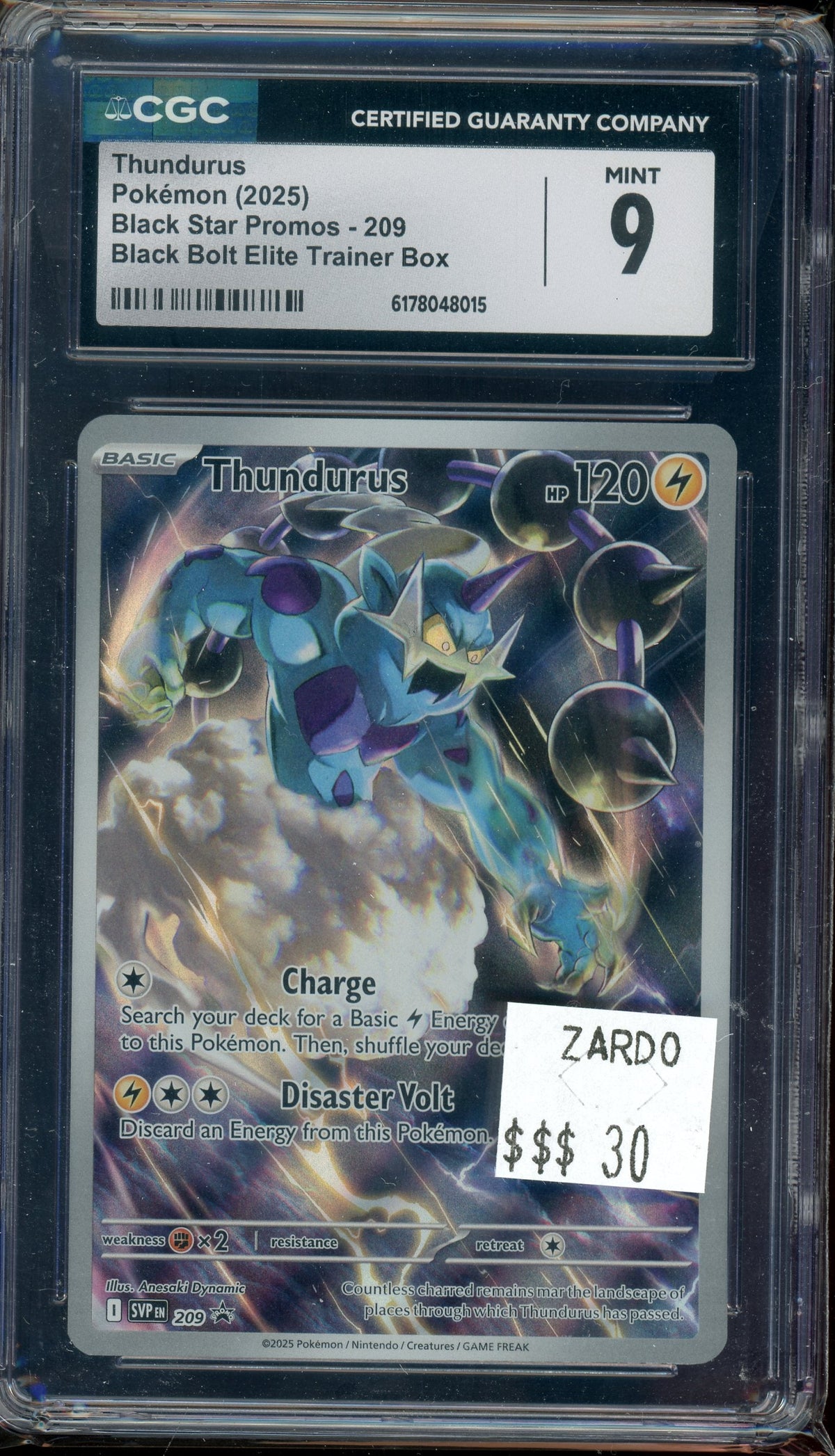CGC 9 THUNDURUS PROMO