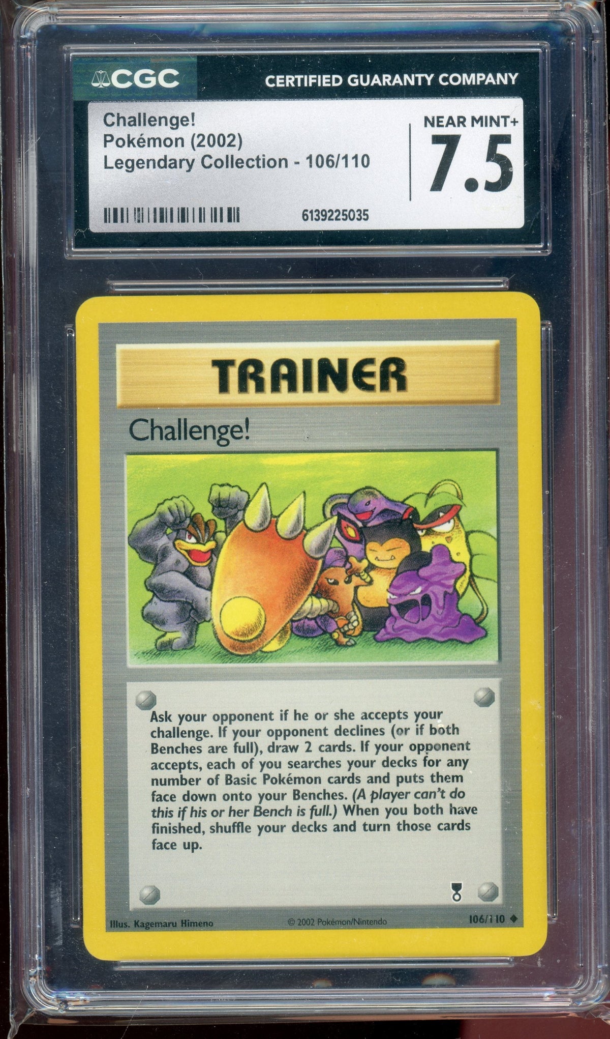 CGC 7.5 CHALLENGE! LEGENDARY COLLECTION