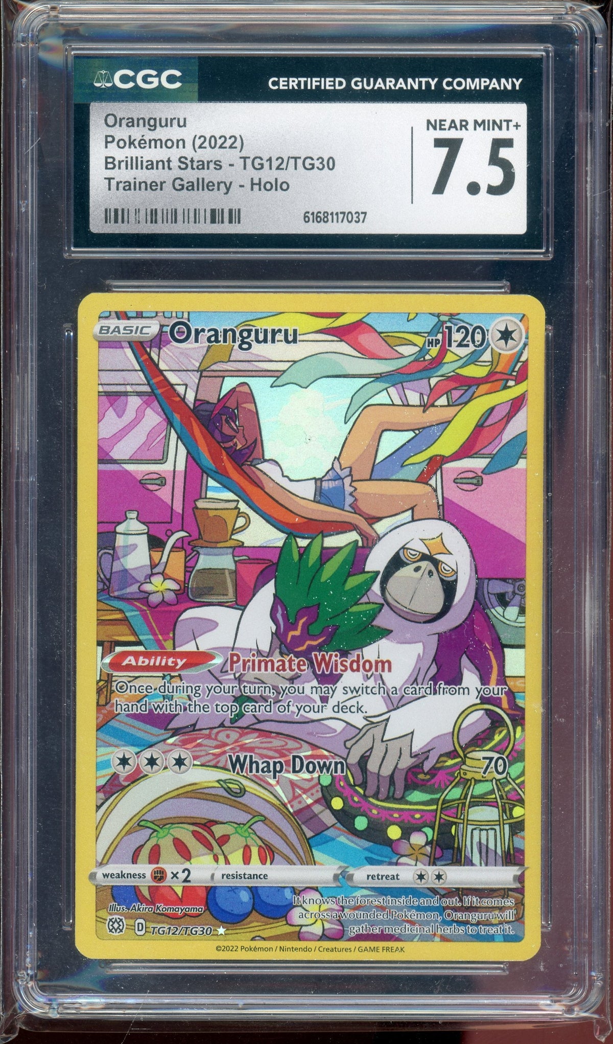 CGC 7.5 ORANGURU TRAINER GALLERY