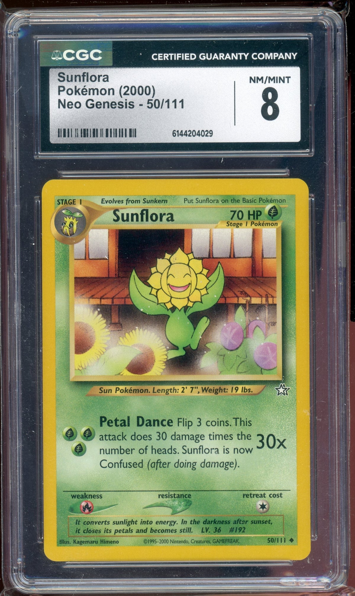 CGC 8 SUNFLORA NEO GENESIS
