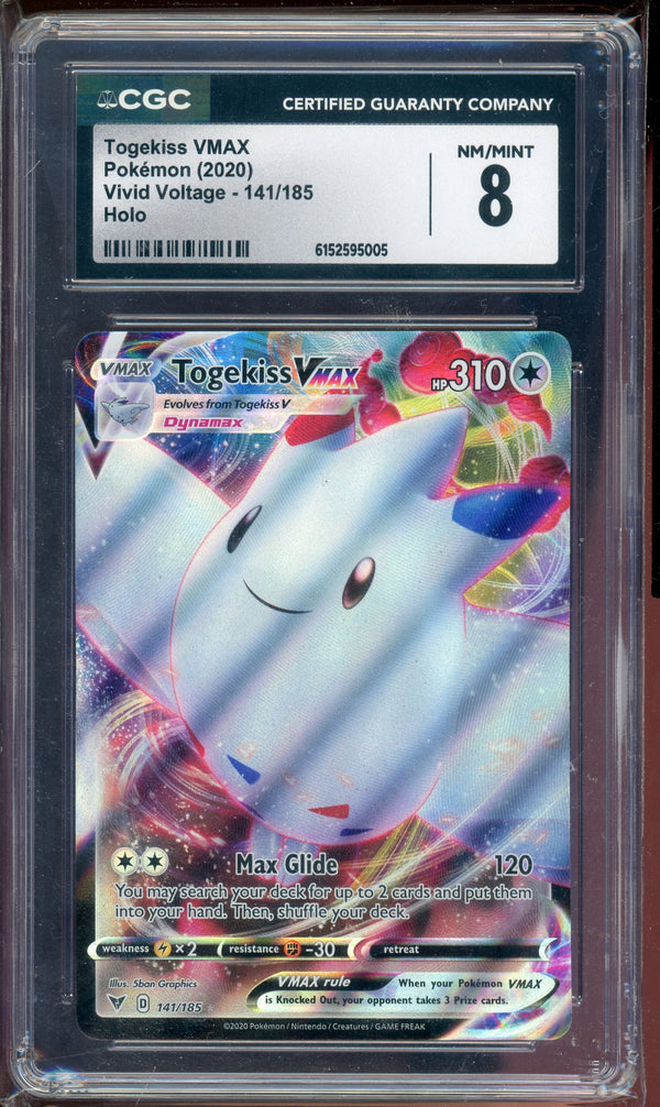 CGC 8 TOGEKISS VMAX VIVID VOLTAGE
