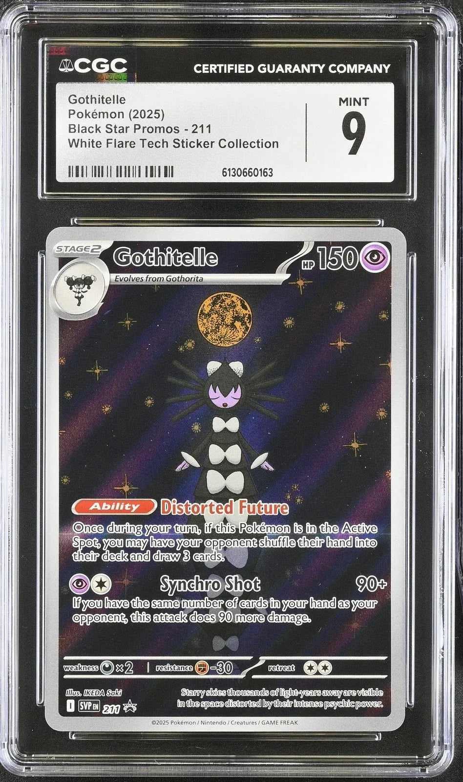 CGC 9 GOTHITELLE BLACK STAR PROMO