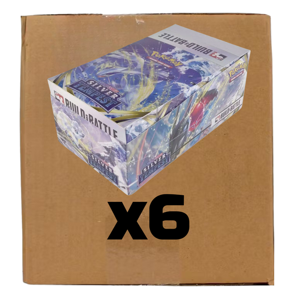 Sealed Case Display of 10 Silver Tempest Build & Battle - SWSH12