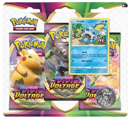 Vivid Voltage 3-Packs Blister - Sobble Promo