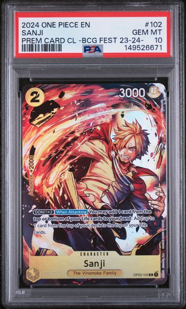 PSA 10 SANJI